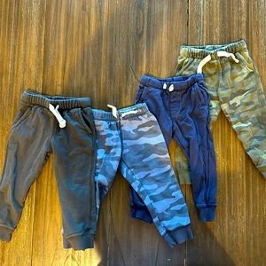 Carter’s 2t Boys Sweatpants/Jogger LOT OF FOUR